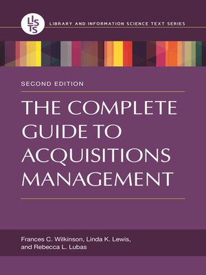 cover image of The Complete Guide to Acquisitions Management